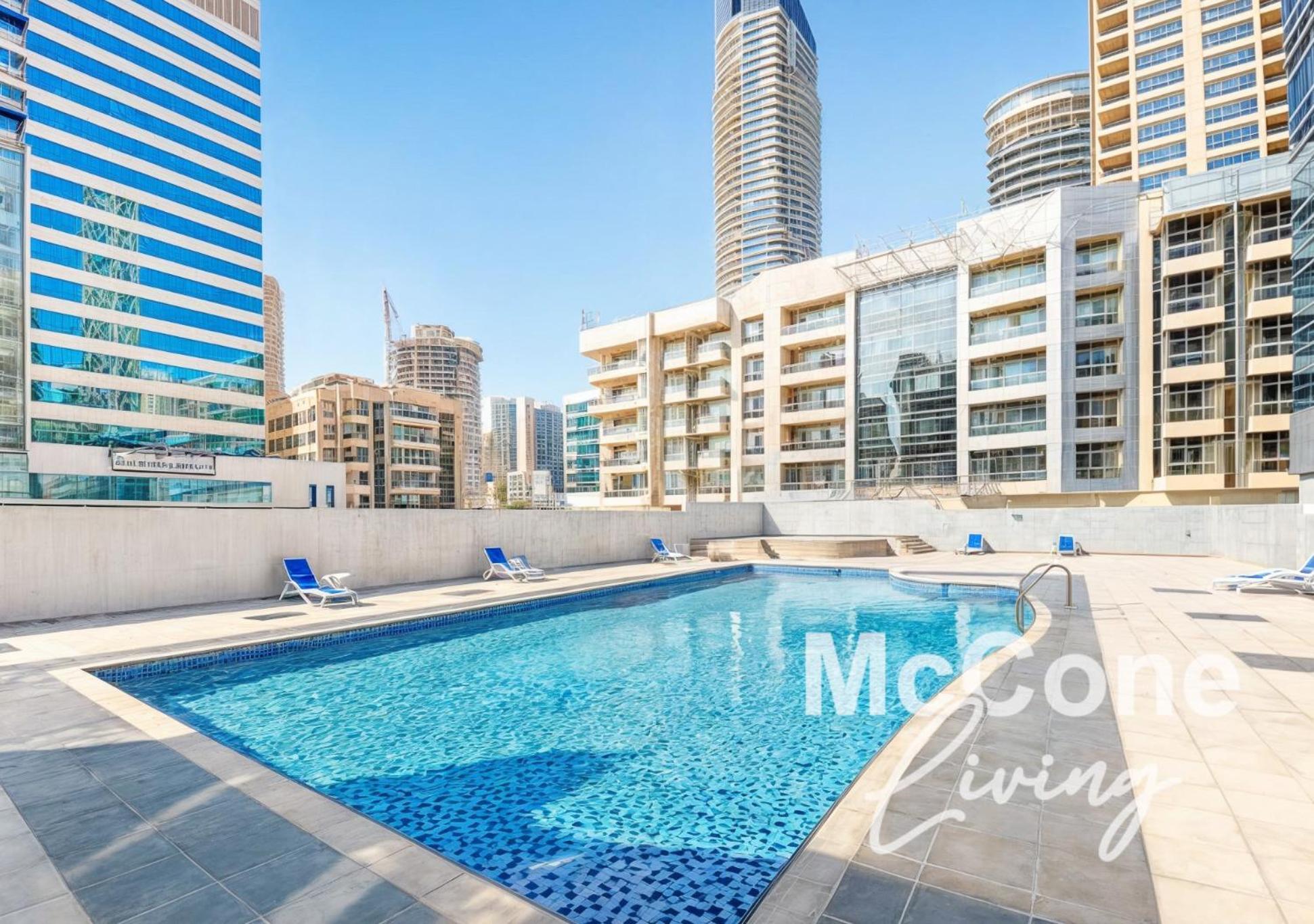 1br In Marina With Private Terrace & Pool Apartment *